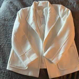 Chico’s size 1 fleece blazer